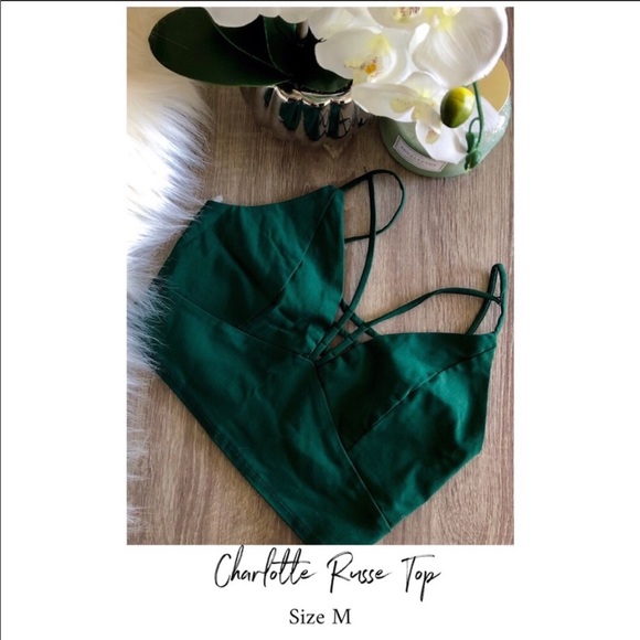 Charlotte Russe Tops - Charlotte Russe bra top